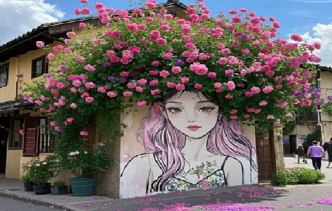 台江怎么设计网红打卡墙绘