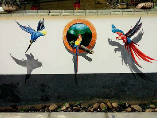 台江视觉错位-3D墙绘设计