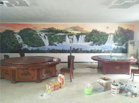 台江墙绘-写实风景