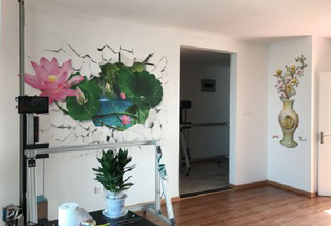 台江墙体彩绘相比墙纸的优势。