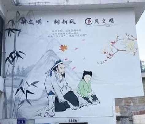 台江分享几个墙绘保养知识。