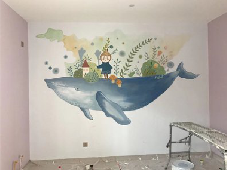 台江手绘墙的特点及优势。